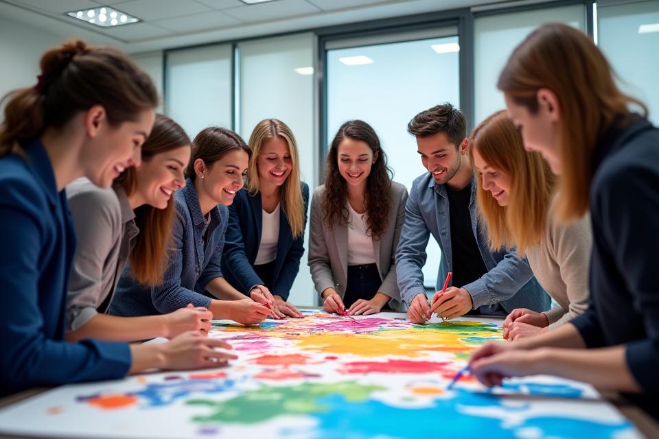 Team building créatif